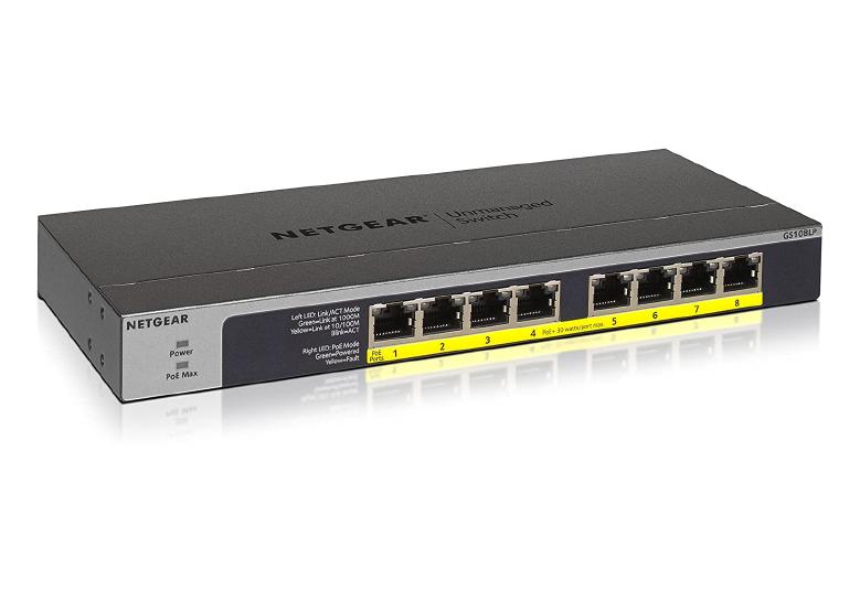Netgear GS108LP PoE+ Switch
