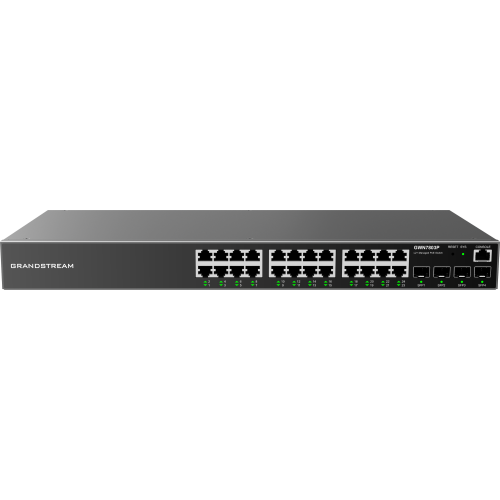 GWN7803 NETWORK SWITCHES 24 X POE, 2 X SFP