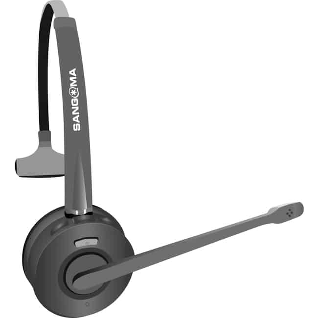 Sangoma H20 Wireless DECT Headset for IP Phones & PC Connection