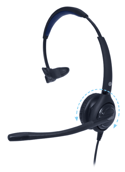 JPL 501S MON HEADSET PLX COMP QD