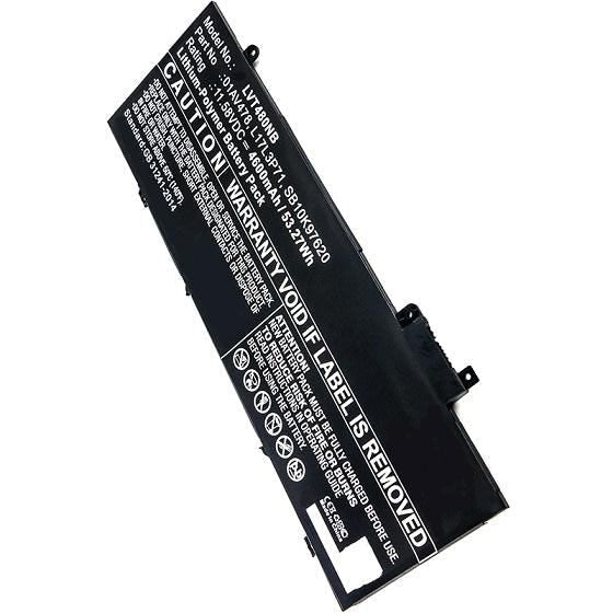 CoreParts Laptop Battery for Lenovo 53.71Wh Li-Pol 11.55V 4650mAh, Black, ThinkPad T480s