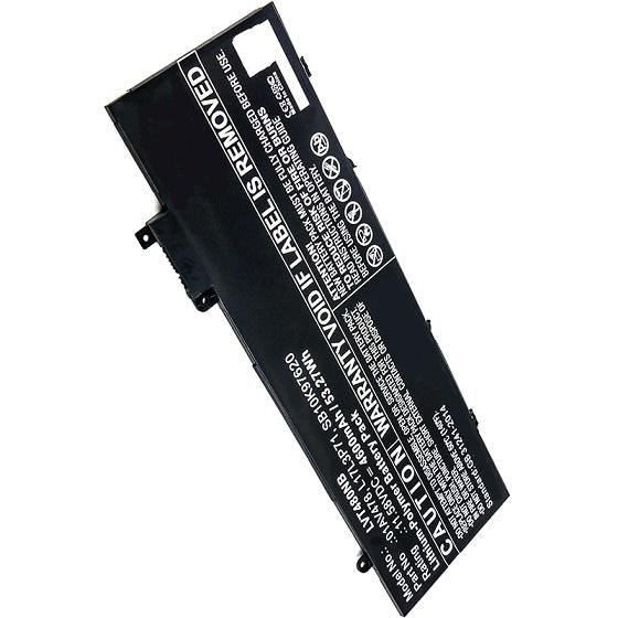 CoreParts Laptop Battery for Lenovo 53.71Wh Li-Pol 11.55V 4650mAh, Black, ThinkPad T480s