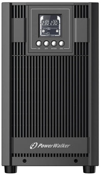 PowerWalker 3 kVA, 2.7 kW, 80-300V, 40/70VHz, 196x416x342mm, 21kg, Black