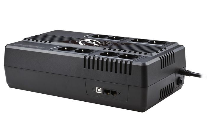 PowerWalker 600VA / 360W, 170-280 V AC, 50-60Hz, 1x 12V/7Ah, 8x CEE 7/5, 200x100x345 mm