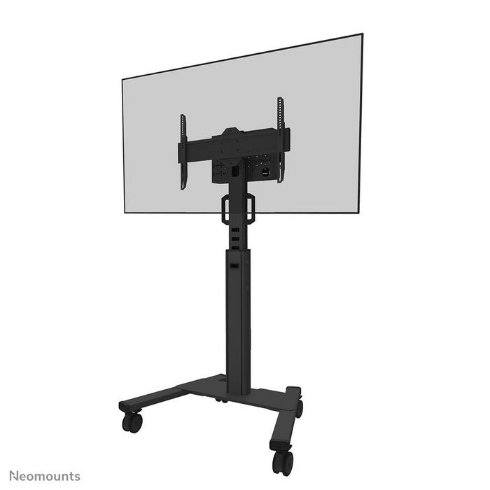 Neomounts FL50S-825WH1, Move up, Mobile Floor Trolley, 37-75", TÜV, Max. load 70 kg, Screen size: From 94cm (37") to 190.5cm (75"), VESA 100x100mm to 600x400mm, Lift: 1040 - 1570mm - Black