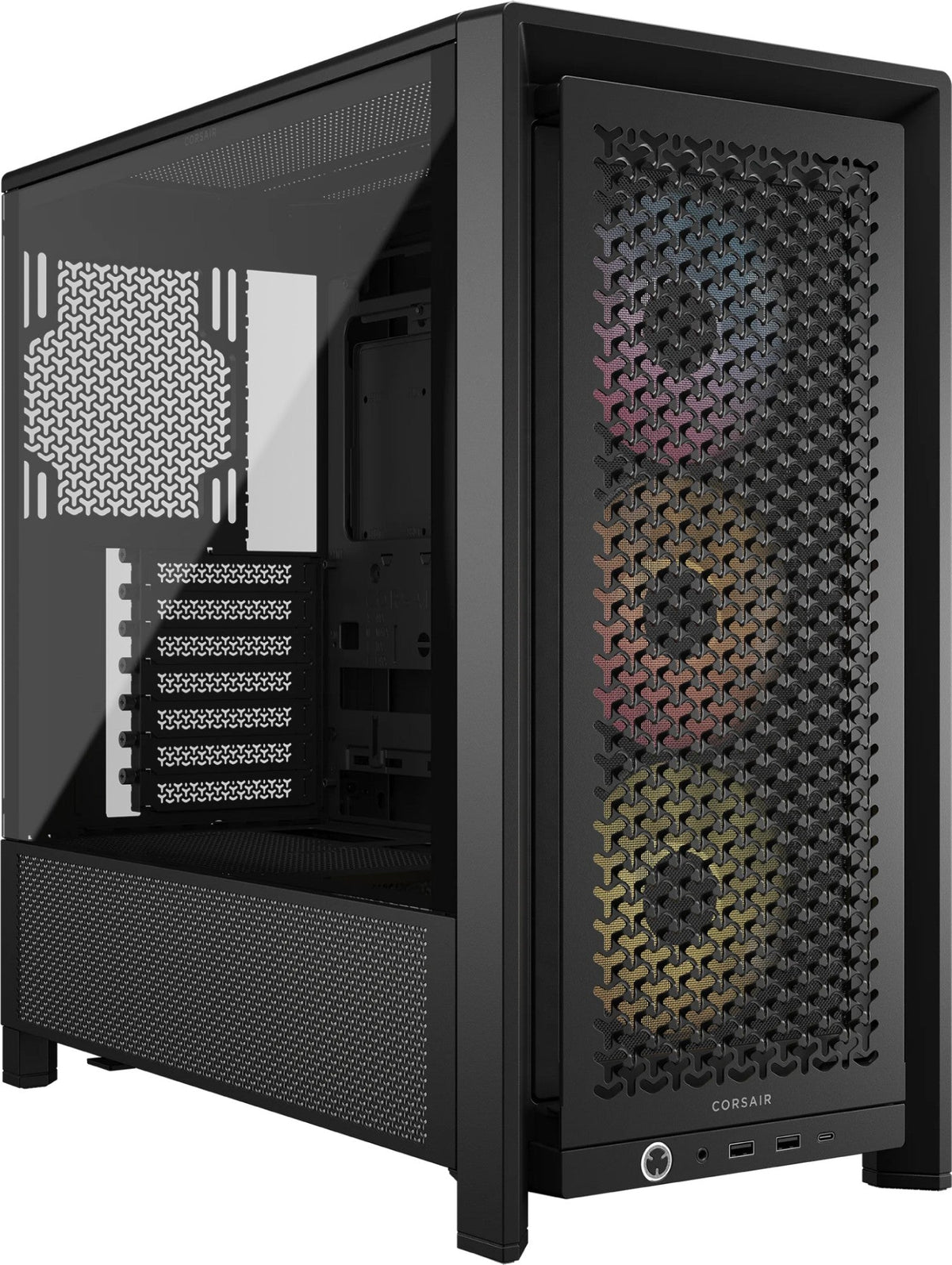 CORSAIR 4000D FRAME RS ARGB BLK MID CASE