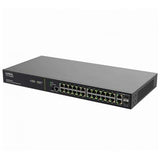 Chief SW-505-24P-F-U 26-Port Gigabit L2/3 Managed Switch, 24 PoE+, Front-Facing (UK)