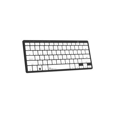 Logickeyboard Braille Wireless Bluetooth Keyboard for PC