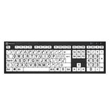 Logickeyboard Braille & Large Print Keyboard for PC