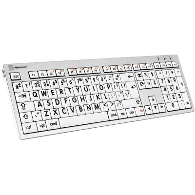Logickeyboard Large Print Keyboard for Mac, Visually Impaired