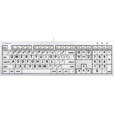 Logickeyboard Large Print Keyboard for Mac, Visually Impaired