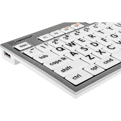 Logickeyboard Large Print Keyboard for Mac, Visually Impaired