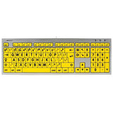 Logickeyboard Large Print Keyboard for Mac, Visually Impaired