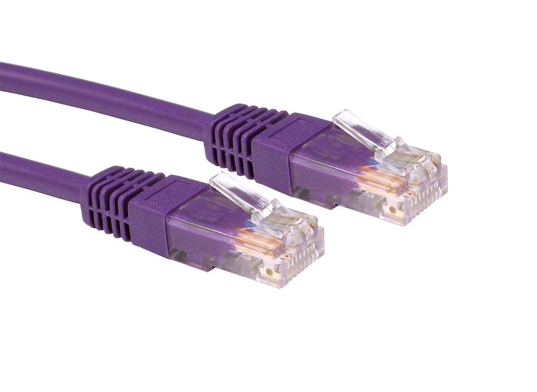 CDL 4m Cat5e Cbl - Violet 26AWG
