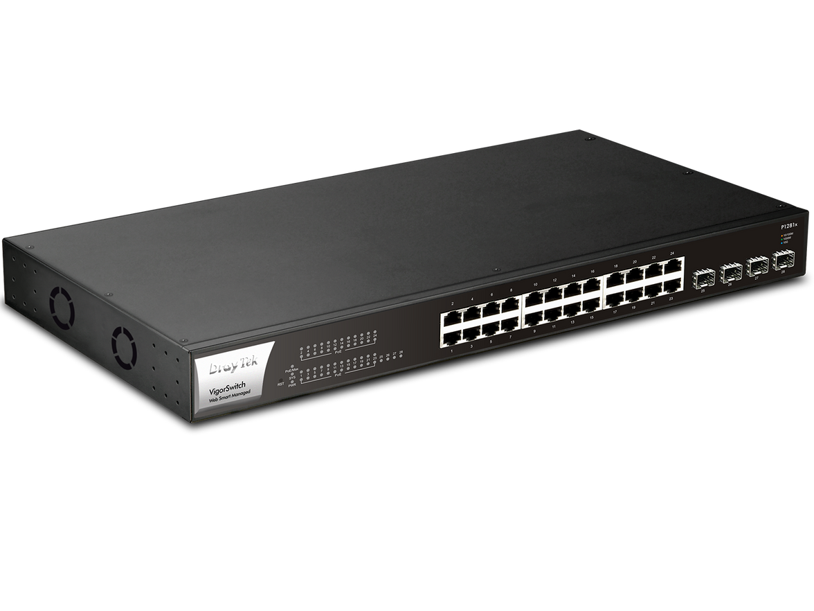 DrayTek Vigor VSP1281x POE smart Switch