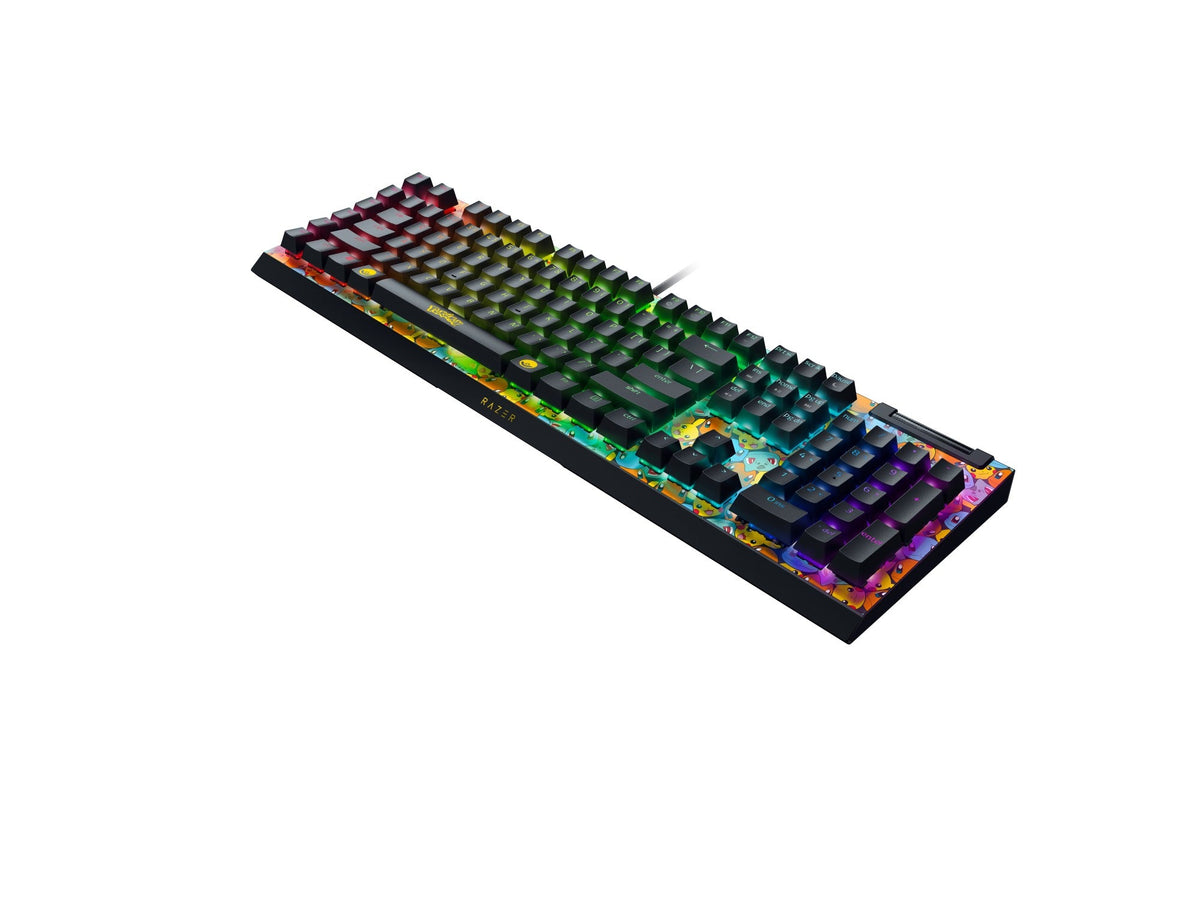 RAZER BLACKWIDOW V4 X POKEMON US GREEN