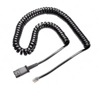 Plantronics (U10P) RJ9 to QD Bottom Cable