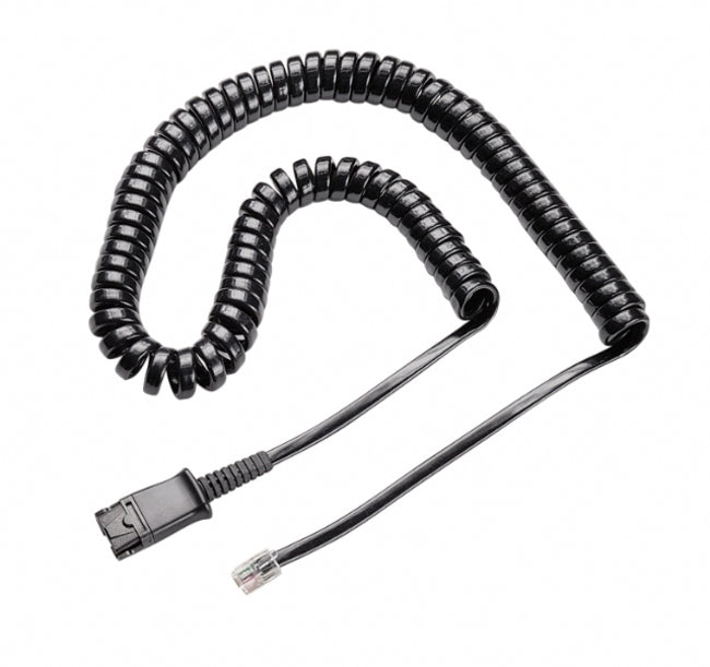 Plantronics (U10PS) RJ9 to QD Bottom Cable