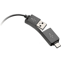 Poly Blackwire 5220 Stereo USB-C Headset +3.5mm Plug +USB-C/A Adapter