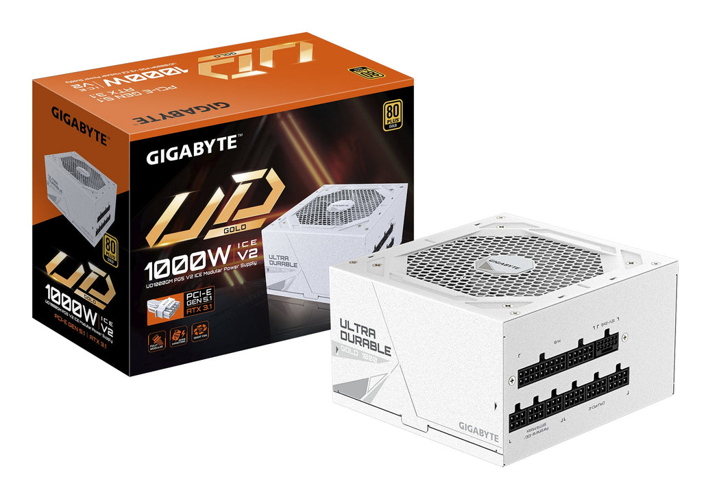 GIGABYTE 1000W GOLD F/M UD1000GM PG5 ICE