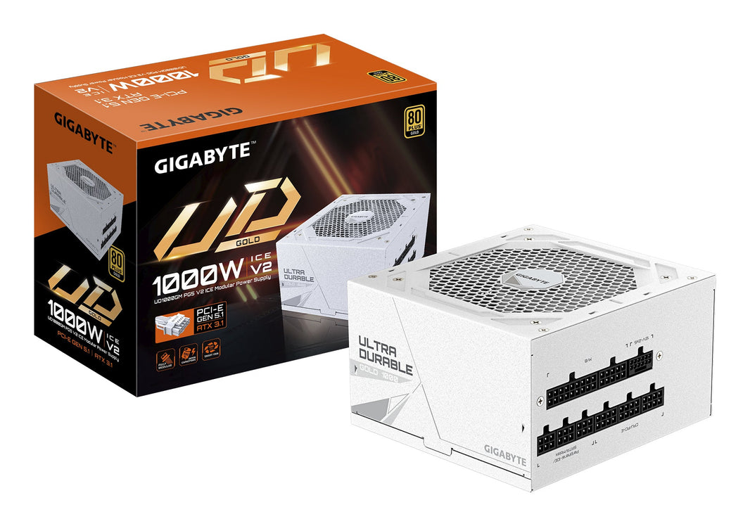 GIGABYTE 1000W GOLD F/M UD1000GM PG5 ICE