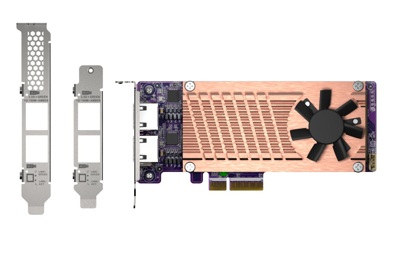 QNAP QM2-2P2G2T Network Card Internal