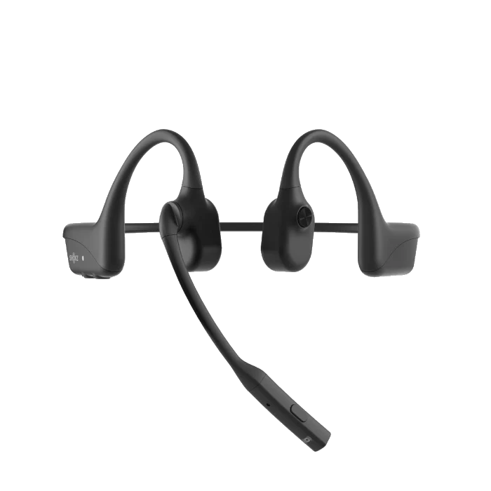SHOKZ OpenComm2 UC Bluetooth with Type C Charging Port & USB-A Adapter