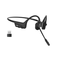 SHOKZ OpenComm2 UC Bluetooth with Type C Charging Port & USB-A Adapter