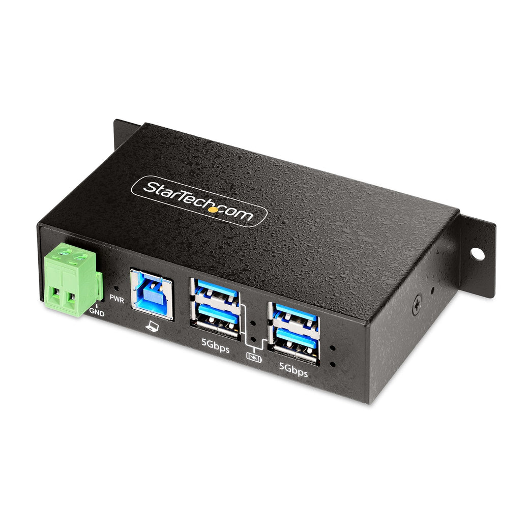 StarTech 4-PORT MANAGED INDUSTRIAL USB HUB 5GBPS