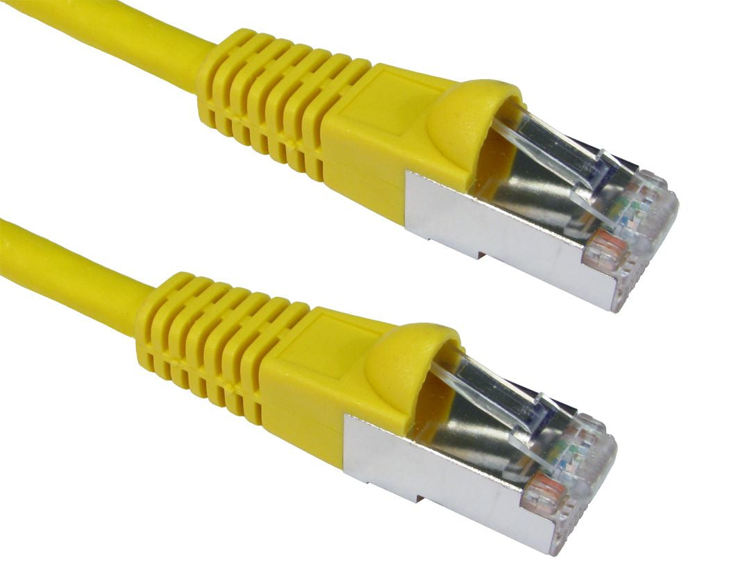 CDL 0.5m Cat6A Patch Cable - ellow