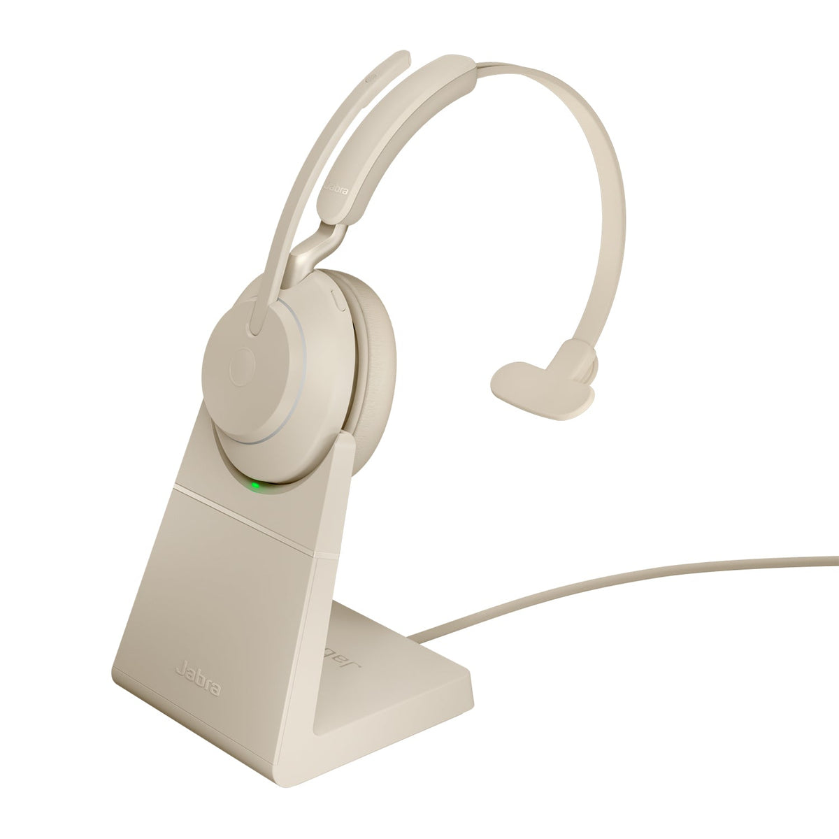 Jabra Evolve2 65 Link380c UC Mono Stand Beige