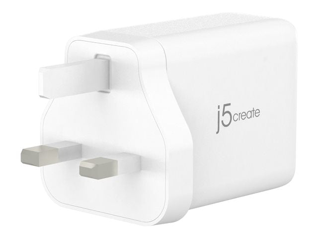 J5CREATE 65W GAN USB-C 3-PORT CHARGER