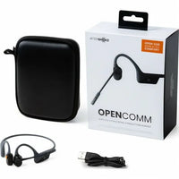 AfterShokz OpenComm NC - Light Grey - No Adapter