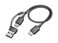 POLY VOYAGER FOCUS 2 USB-C-C HS+USB-C/A