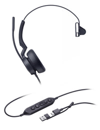 Yealink UH46 Mono USB-C/A Wired Headset (Teams Edition)