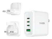 J5CREATE 70W GAN USB-C 4-PORT CHARGER
