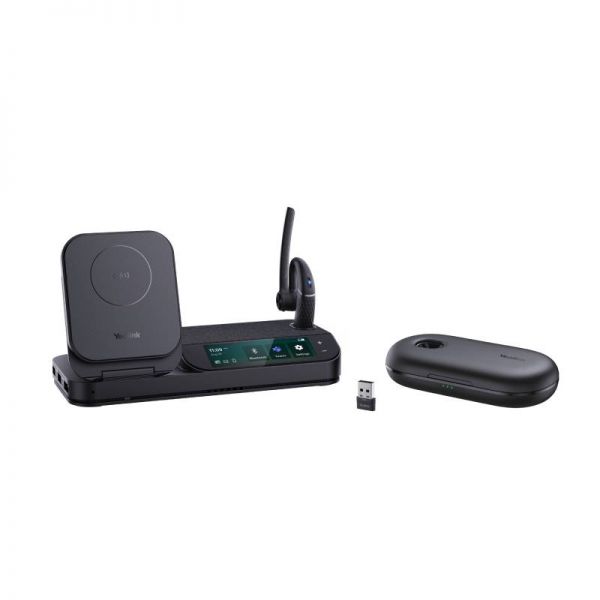 Yealink BH71 mono Wireless bluetooth Headset with workstation and case