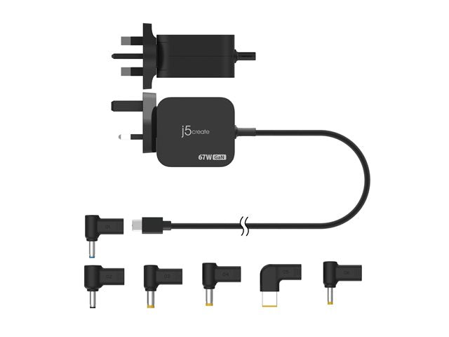J5CREATE 67W GAN PD USB-C MINI CHARGER