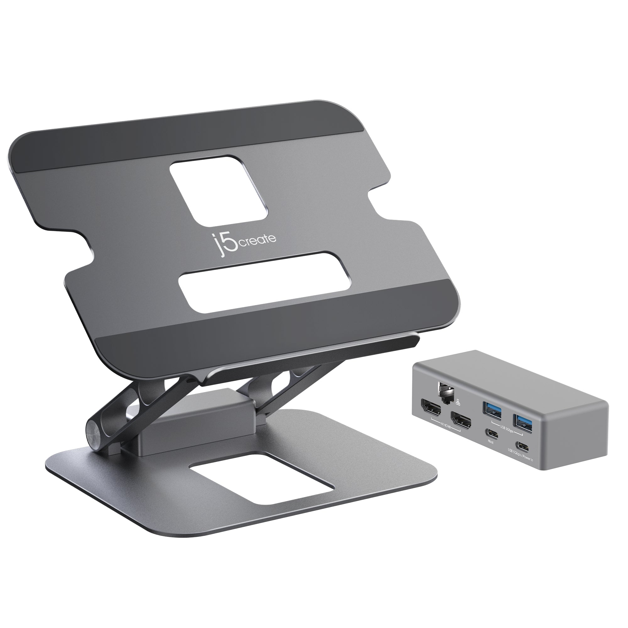 J5CREATE MULTI-ANGLE DUAL HDMI DOCK