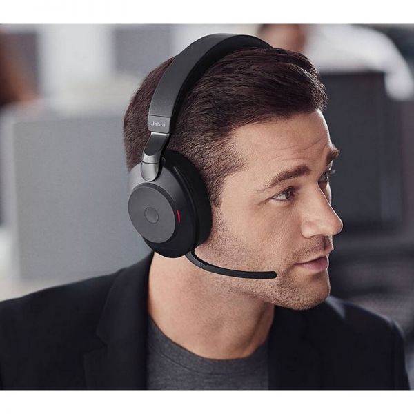 Jabra EVOLVE2 85 LINK380A UC STEREO STAND BLK