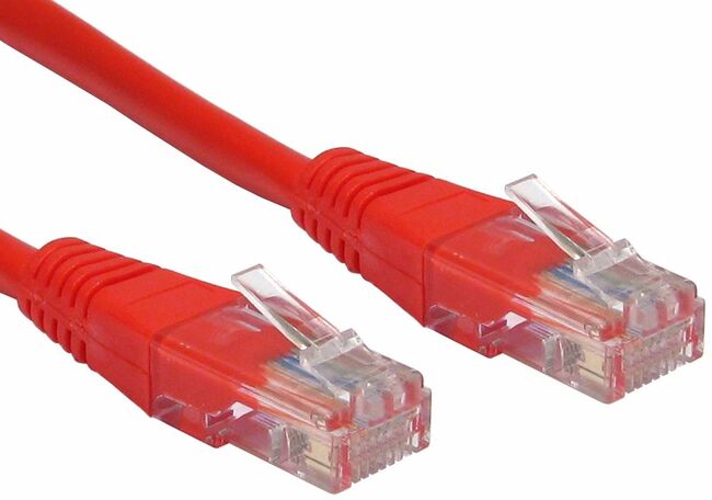 Net-cable 3-metre Cat 5 Cable – Red