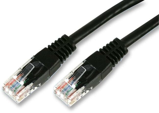 Cablenet 5-metre cat 5 cable in black