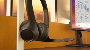 Logitech 981-001453 headphones/headset Wireless Head-band Car/Home office Black