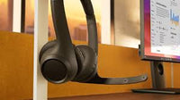 Logitech 981-001453 headphones/headset Wireless Head-band Car/Home office Black