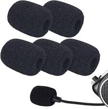 VXI Foam Mic Covers for VR12 Headset - Treated for Anti-Moisture 10pk
