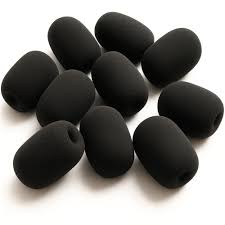 VXI Foam Mic Covers for VR12 Headset - Treated for Anti-Moisture 10pk
