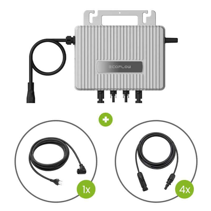 EcoFlow STREAM Micro-inv incPV/DIY cable