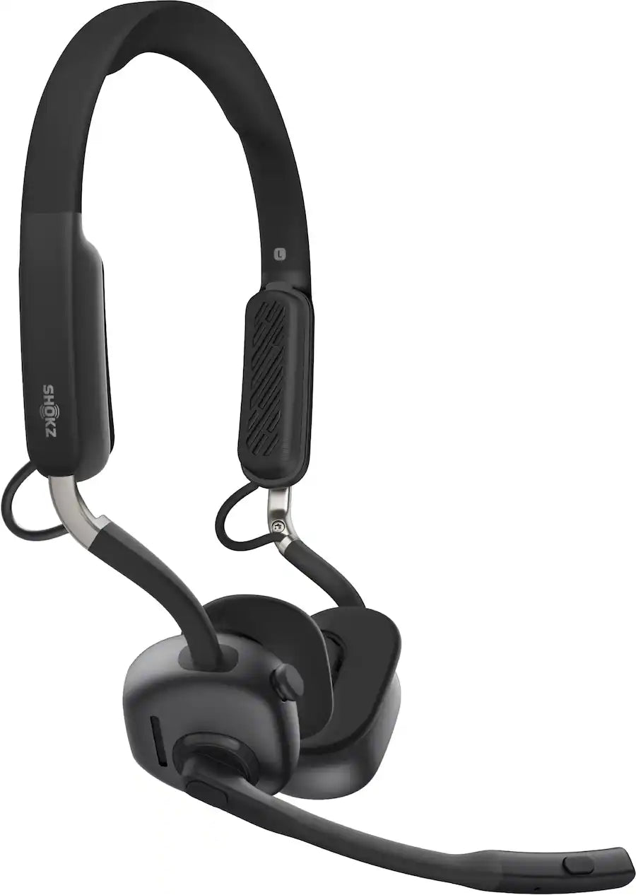 SHOKZ OpenMeet Wireless Bluetooth Bone Conduction Videoconferencing Headset