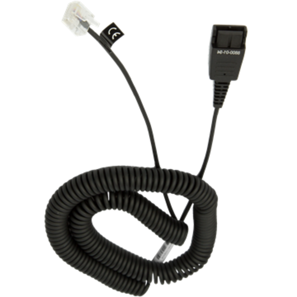 Jabra GN Coiled MOD QD Cord with RJ45