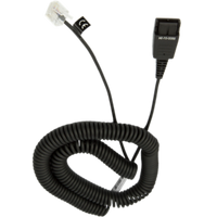 Jabra GN Coiled MOD QD Cord with RJ45